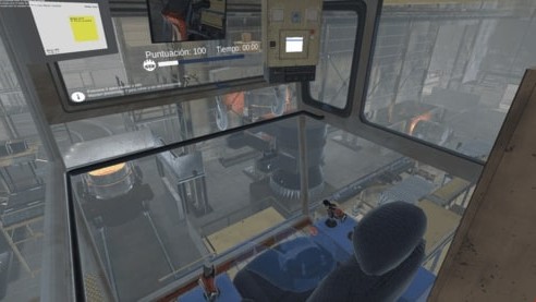VR Crane Operation